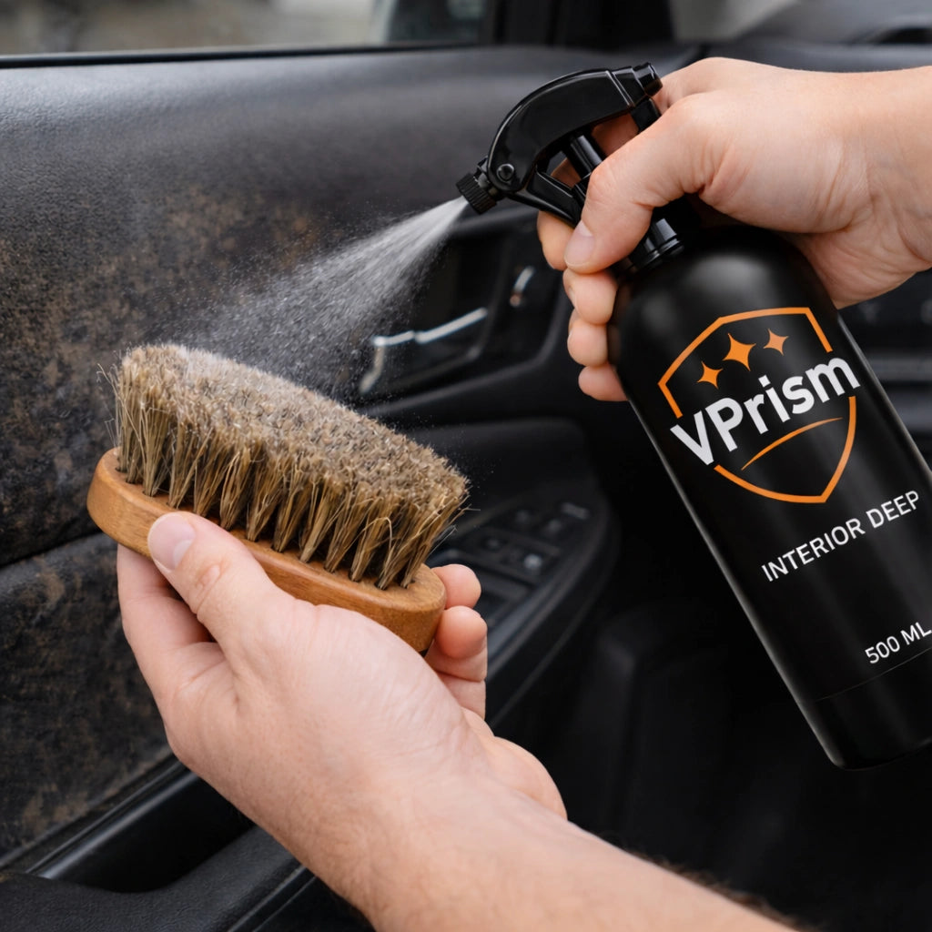 alt="автомобилна врата преди INTERIOR  DEEP почистване"
