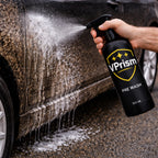 alt="Почистване на мръсен екстериор на автомобила с PRE WASH"