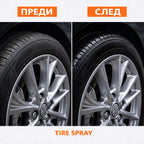 TIRE SPRAY – Освежаване и защита на гуми